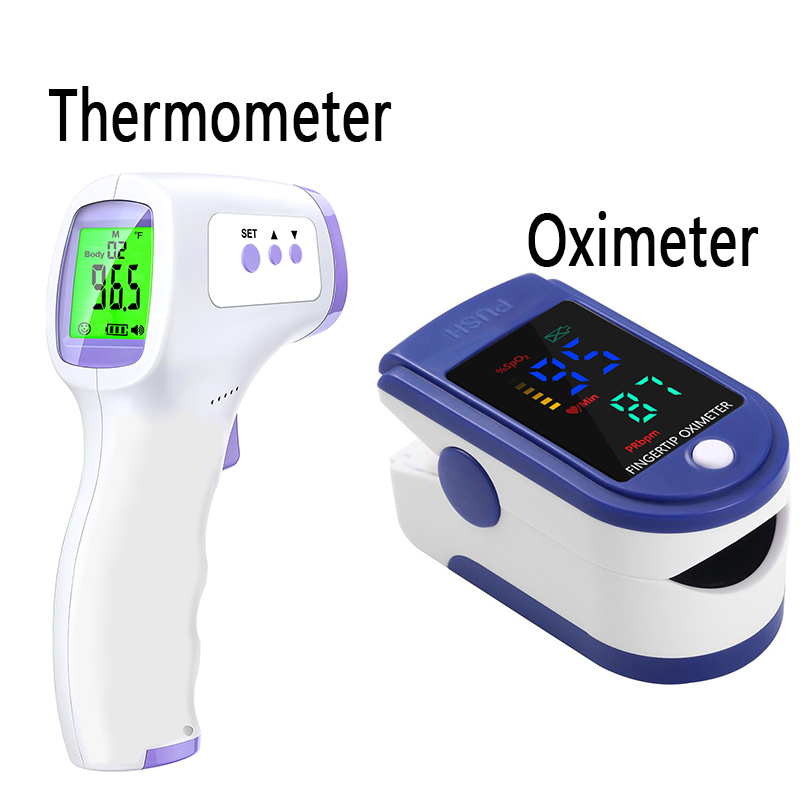 Digital Thermometer Infrared - Digitale infraroodthermometer Voorhoofdlichaam Contactloze koortsthermometers of