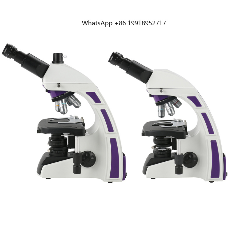 Medical Lab Video - 1000X LAB Medische Biologische Microscoop Achromatische