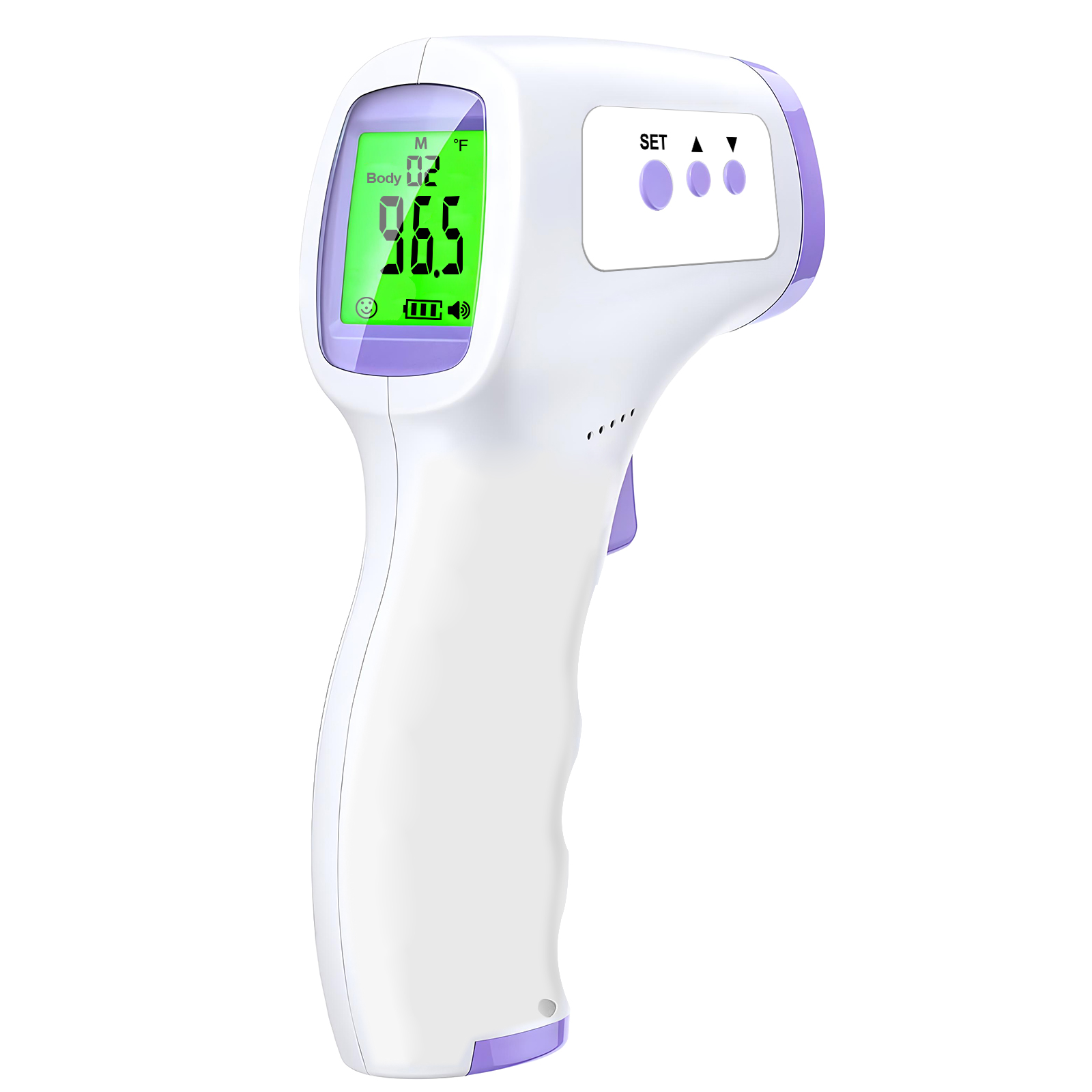 Digital Thermometer Infrared - Infrarood-thermometer voor koortsmeting, digitaal LCD-display, voor