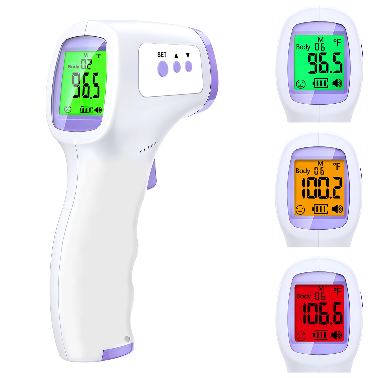 Contactloze voorhoofdthermomet - Digital Thermometer Infrared recensie en prijs