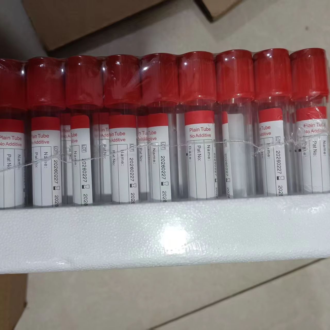 100 stuks rode dop, zonder add - Blood Collection Tube recensie en prijs