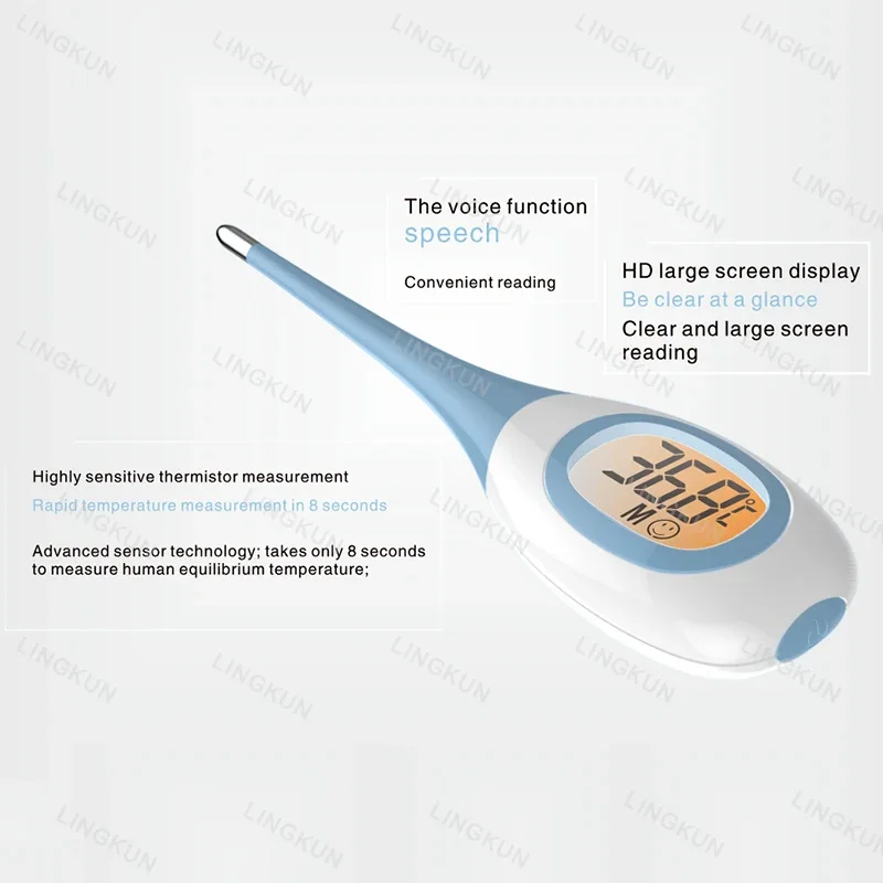 Siliconen Snelle 8S Thermomete - Digital Thermometer Infrared recensie en prijs