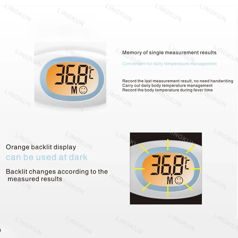 Siliconen Snelle 8S Thermomete - Digital Thermometer Infrared recensie en prijs