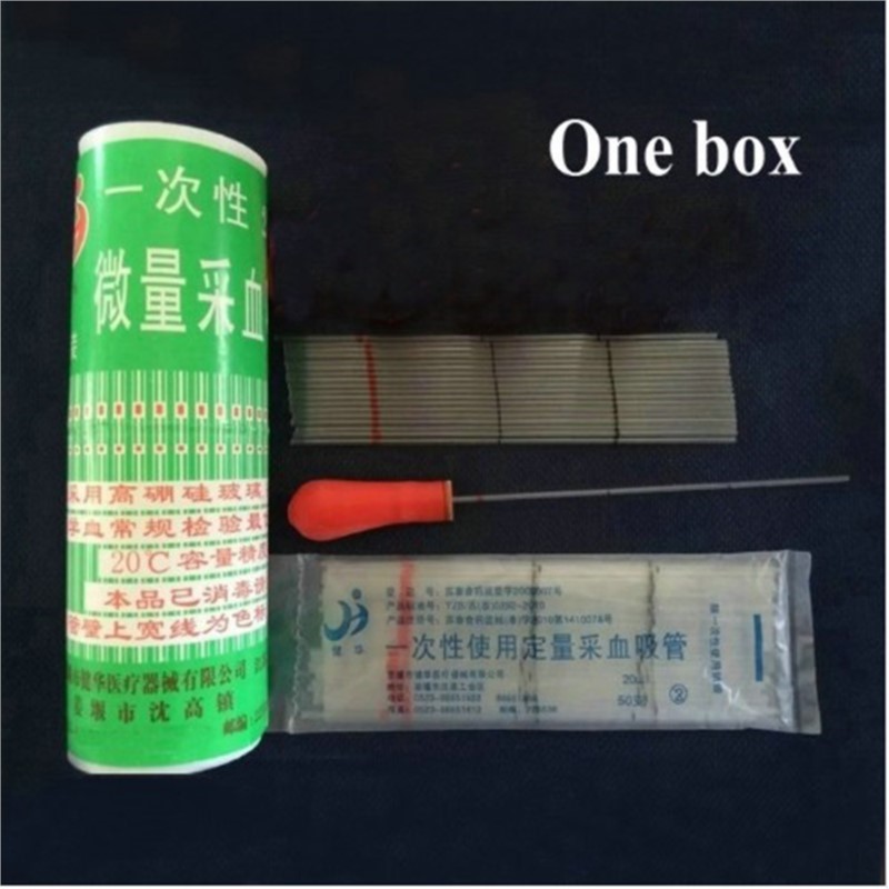 1 box (400 pcs) 40ul glas wegw - Blood Collection Tube recensie en prijs