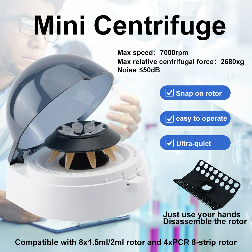 Mini Centrifuge 7000 rpm Hoge  - Blood Collection Tube recensie en prijs