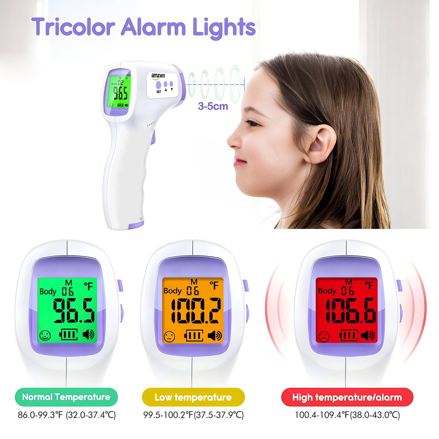 Contactloze lichaamsthermomete - Digital Thermometer Infrared recensie en prijs