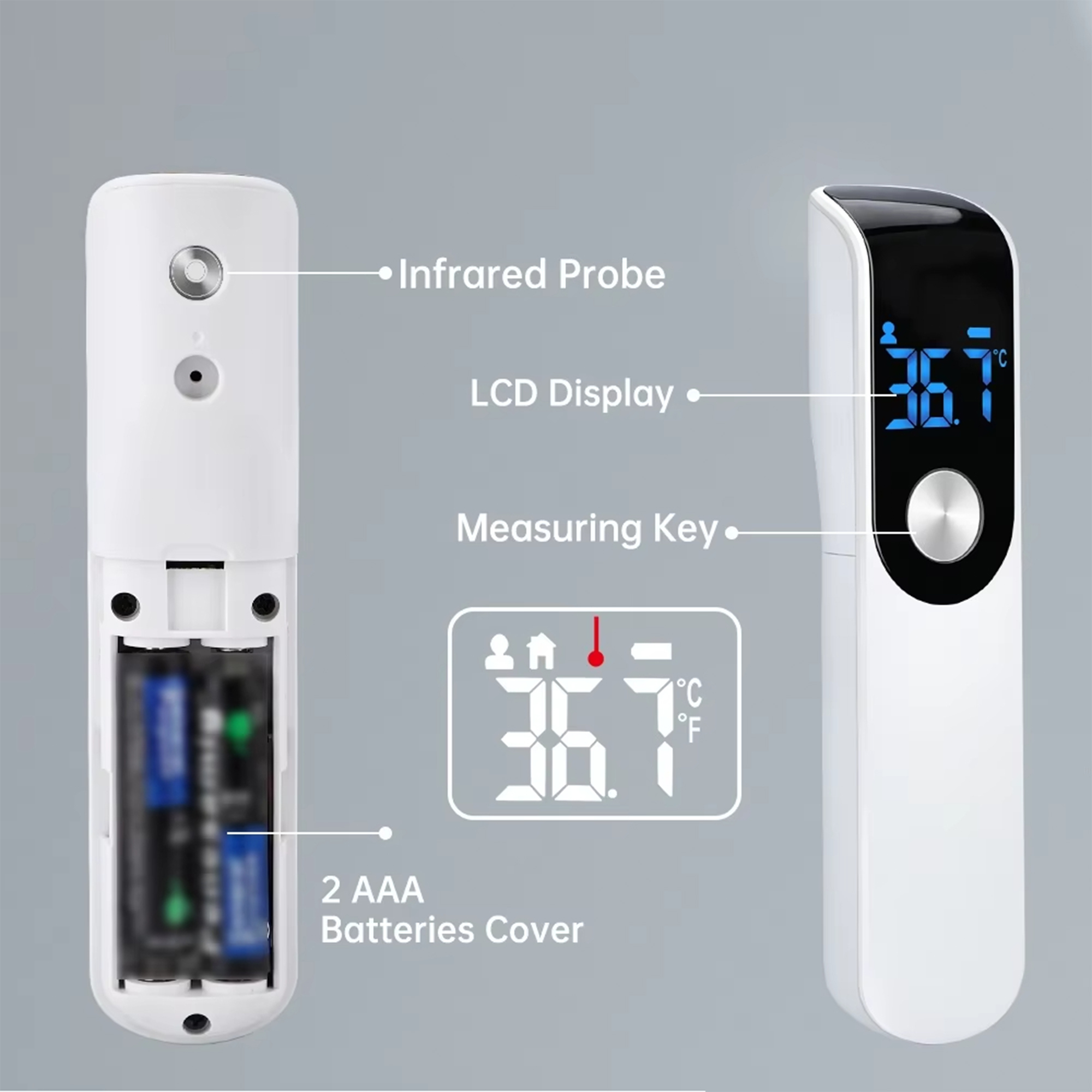 Infrarood koortsthermometer Me - Digital Thermometer Infrared recensie en prijs