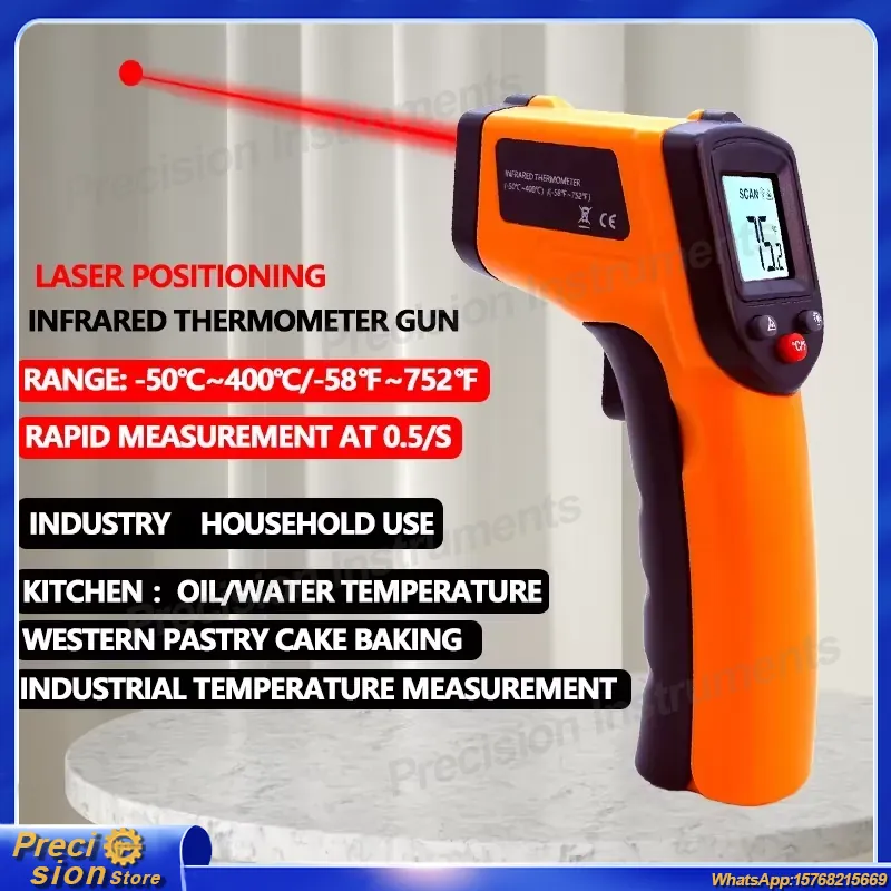 Infraroodthermometerpistool Co - Digital Thermometer Infrared recensie en prijs